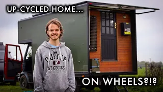 19 Year Old Builds Impressive Box Truck Home | Enjoys Freedom of Full Time Van Life