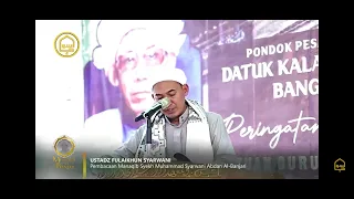 manaqib Guru Bangil,di bacakan oleh anak beliau