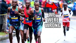 What Actually Happened To Eliud Kipchoge In Boston