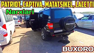 Бухоро Мошина бозор // PATRIOT, CAPTIVA, LACETTI, MATATSIKEL NARXLARI