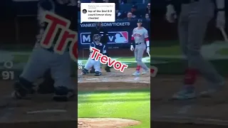 Trevor story got cheated again. Boston Red Sox vs. New York Yankees