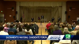 Sacramento mayoral candidates answer the community’s questions at forum in Tahoe Park