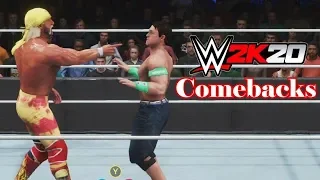 WWE 2K20 | All Comebacks