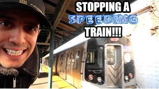 Ultimate Mannequin Challenge! Watch me freeze a NYC train!