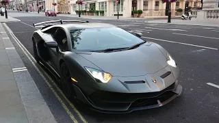 Lamborghini Aventador SVJ - Idling and Driving Away