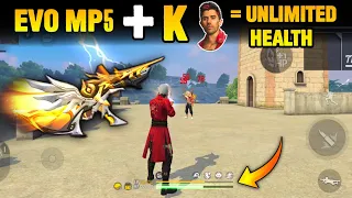 NEW EVO MP5 SPECIAL ABILITY TEST | UNLIMITED HEALTH 🤯 GARENA FREE FIRE