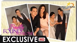 Sarah, John Lloyd for 'Finally Found Someone' Promo Shoot