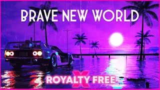 80's Night Drive Synthwave Background Music | BRAVE NEW WORLD | Royalty Free No Copyright