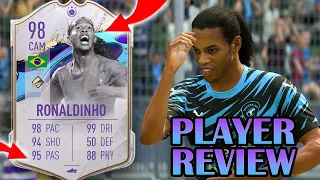 98 COVER STAR RONALDINHO IS RIDICULOUS | FIFA 23 PLAYER REVIEW