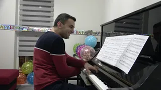 Happy Birthday! - Jazzy  Piano Arrangement by Jonny May- Riyad Nicolas