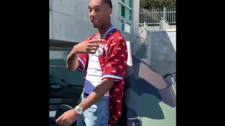 Rapper key glock smashes rapper young dolph car window in with a bat