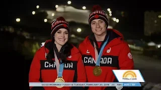 Tessa Virtue & Scott Moir Today Show Olympic Interview | LIVE 2-20-18