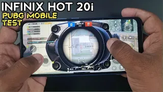 Infinix Hot 20i Test Game PUBG Mobile | Ram 4GB, Helio G25, No Gyro?