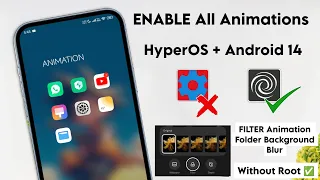 Force HIGH Range Mode on Any XIAOMI! ACTIVATE Icon Animations, Folder Blur and MORE | Without Root