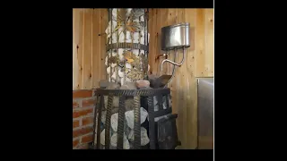 Автоматическая подача воды в каменку печи, дистанционная подача воды