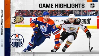 Ducks @ Oilers 12/17 | NHL Highlights 2022