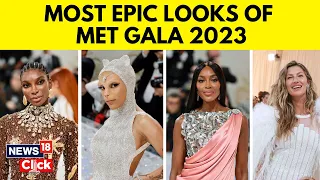 Met Gala 2023 | Met Gala Red Carpet | Most Epic Outfits Of Met Gala 2023 | News18 Exclusive