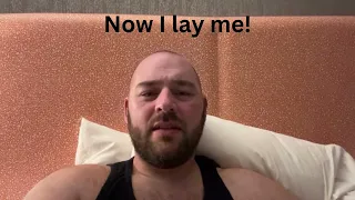 Now I lay me!