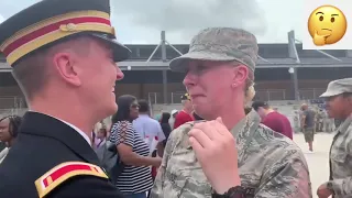 US ARMY Brother Surprises His Sister At Her Graduation