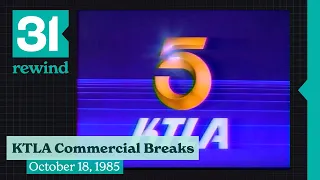 KTLA Commercial Breaks, 10/18/1985