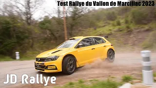 Test Rallye du Vallon de Marcillac 2023