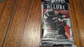 Opening 2 packs of 2021-22 Upper Allure Hockey Cards