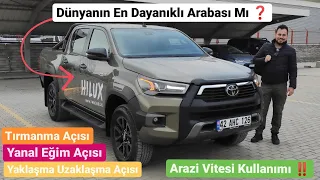 Toyota Hilux 2022 İnceleme / Invincible 4x4 En Hiçbir Yerde Bulamayacağınız Teknik Özelliklerle