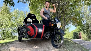 Как сделать люльку к мотоциклу Bajaj Boxer своими руками