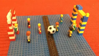 Romania - Anglia 4-2 Campionatul European U21 2019 Lego Stop Motion