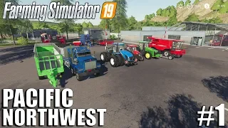 HUGE MACHINES | The Pacific NorthWest | Timelapse #1 | Farming Simulator 19 Timelapse