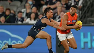 Jesse Motlop - Highlights - AFL Round 19 2022 - Carlton Blues vs GWS Giants