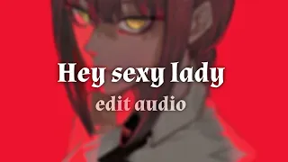 shaggy - hey sexy lady // edit audio