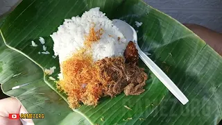 Nasi Krawu Ibu Hj. Suliha Makanan Khas Asli Gresik | Kulineran Lewat Ojek Online Delivery Surabaya