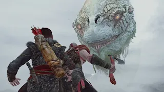 God of War Serpent flushes Midgard