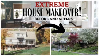 Our Home Years ago! ~ Home Before and After ~ Extreme Home Makeover ~ Home Tour Before and Afters