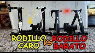 ¿Merece la pena un rodillo caro? - Rodillo Magnético ELITE Mag Speed vs. BTWIN In Ride 100 Decathlon