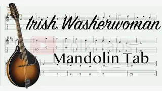 Irish Washerwoman - Mandolin tab