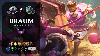 Braum Support vs Amumu - EUW Master Patch 12.23