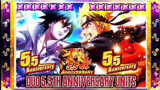 DUO 5,5th ANNIVERSARY BEFORE 6,5th ANNIVERSARY UNIT!! - Naruto x Boruto Ninja Voltage