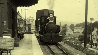 Vintage railway film - A quaint little railway; The Leek and Manifold light railway - 1930