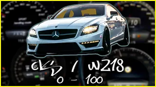 Mercedes Benz CLS W218 (0-100 KM/H) (0-60 MPH) ACCELERATION BATTLE