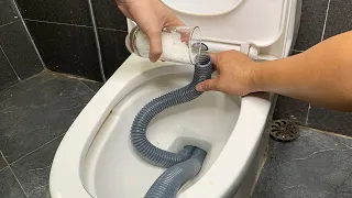 Don't make this mistake! technique to treat toxic gas from the fecal tank leaking into the toilet