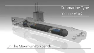 On The Workbench: RC Conversion Submarine Type XXIII 1:35 #2
