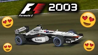 PLAYING F1 2003 CAREER MODE (F1 2003 PS2 Game)