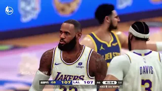 WARRIORS vs LAKERS FULL GAME HIGHLIGHTS MARCH 17, 2024 NBA FULL GAME HIGHLIGHTS TODAY 2K24