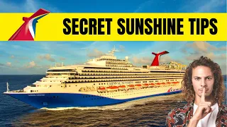 10 Secret Carnival Sunshine Tips to Elevate Your Cruise Experience