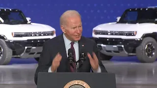 WATCH LIVE: President Biden speaks from General Motors Factory ZERO
