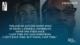 Snoop Dogg Fires Back At Tekashi 69 | TheMOEShow