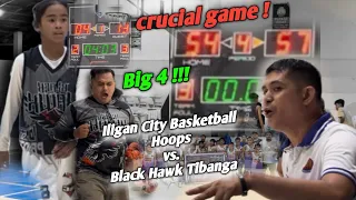 ILIGAN CITY BASKETBALL HOOPS VS.BLACK HAWK TIBANGA | MAYOR’S CUP GRASSROOTS  TOURNAMENT 2024