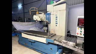 Heavy Duty Bed Milling Machine - Induma FMM 700 - 1700 mm x 500 mm